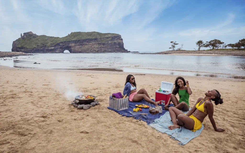 Beachgoers enjoying themselves at one of the many Eastern Cape beaches